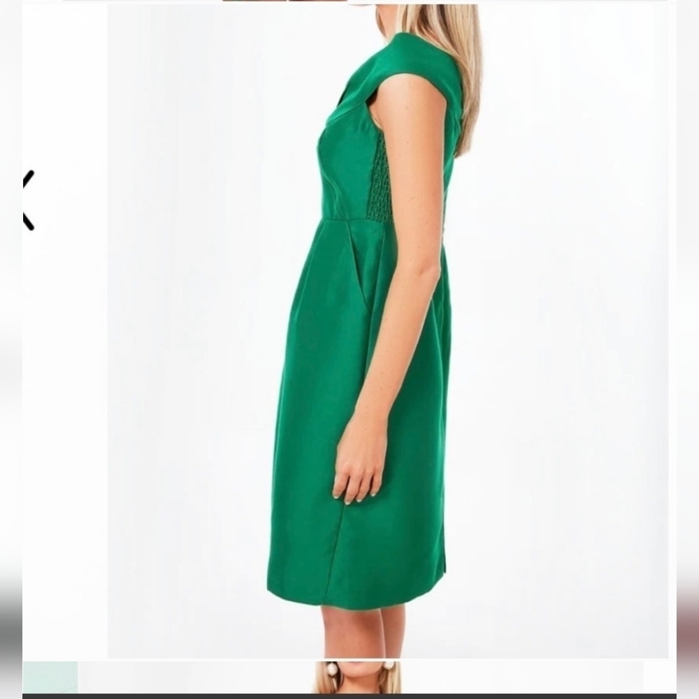 Tuckernuck Draper Green Waverly Dress Size Medium NWT - Picture 2 of 12